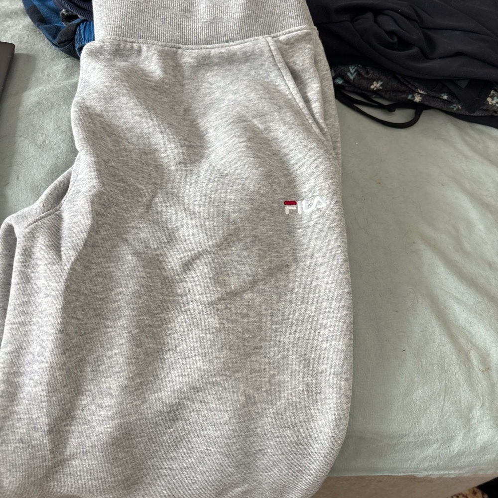Fila Heather Gray Joggers